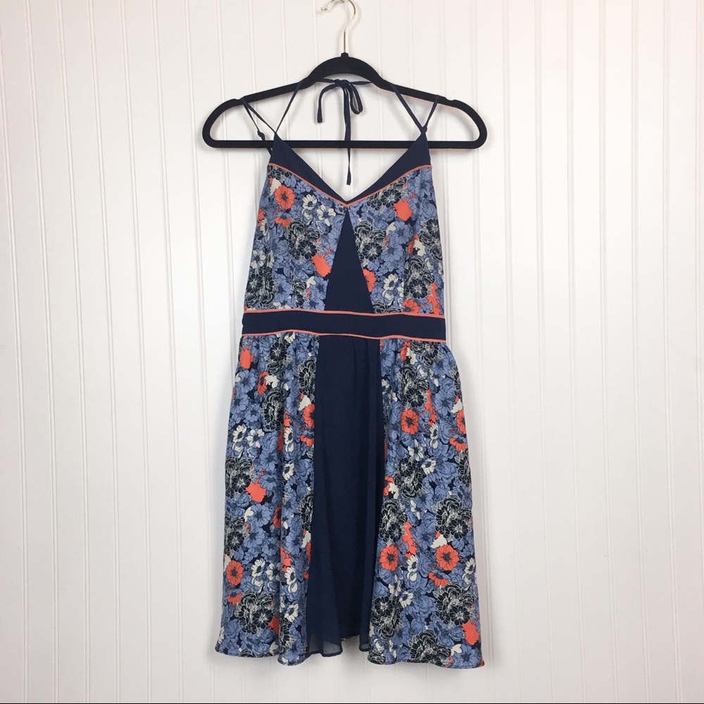 3/$20 Lauren Conrad Blue and Orange Sundress